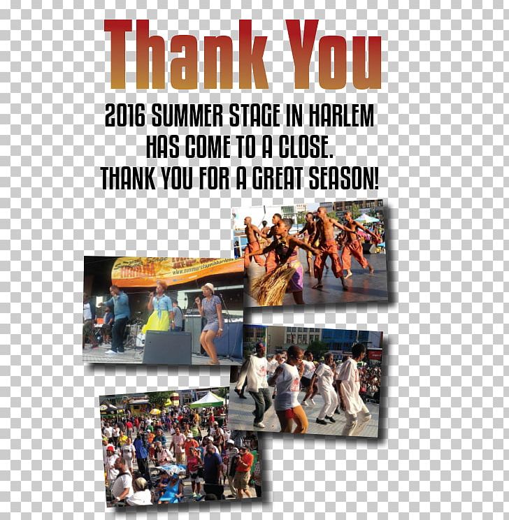 Harlem Summer Stage 125th Street Advertising Recreation July PNG, Clipart, Advertising, August, Building, Harlem, July Free PNG Download