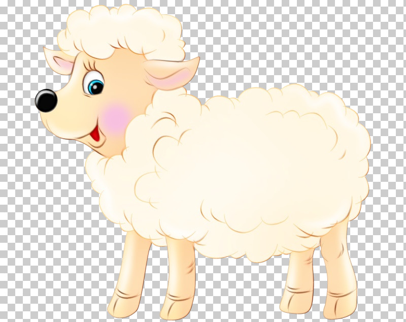 Cartoon Sheep Sheep Animal Figure Livestock PNG, Clipart, Animal Figure, Cartoon, Cowgoat Family, Fawn, Livestock Free PNG Download