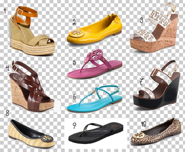 Shoe Sandal Footwear Tory Burch Wedge PNG, Clipart, Accessories, Brand, Crocs, Fashion, Footwear Free PNG Download