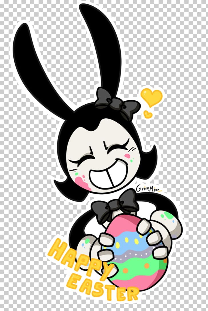 Easter Bunny Bendy And The Ink Machine Drawing PNG, Clipart, Art, Artwork, Bendy And The Ink Machine, Deviantart, Digital Art Free PNG Download