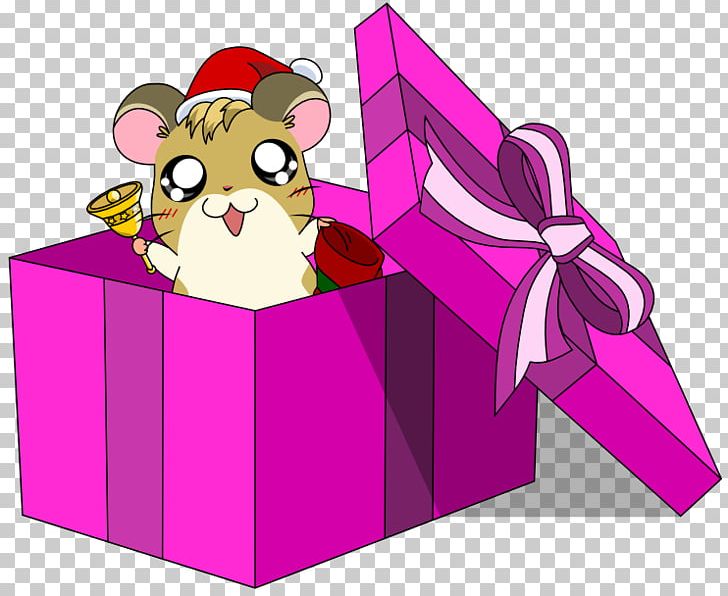 Gift Character Animal PNG, Clipart, Animal, Box, Cartoon, Character, Fiction Free PNG Download