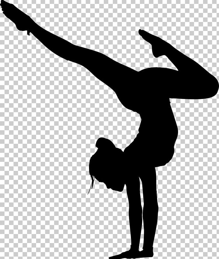 Silhouette Yoga Female Woman PNG, Clipart, Animals, Arm, Balance, Black And White, Exercise Free PNG Download