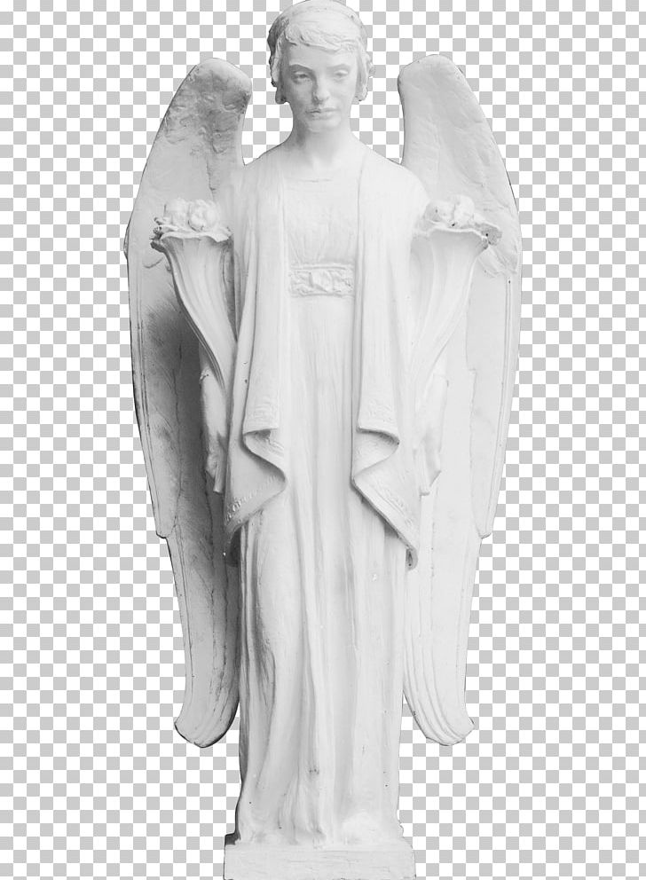 Statue Classical Sculpture PNG, Clipart, Angel, Angel Statue, Artifact, Artwork, Black And White Free PNG Download