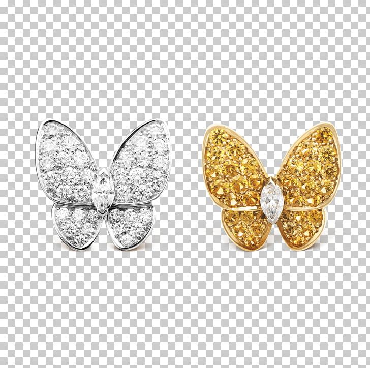 Earring Butterfly Van Cleef & Arpels Jewellery Gemstone PNG, Clipart, Butterfly, Cartier, Charms Pendants, Chaumet, Diamond Free PNG Download