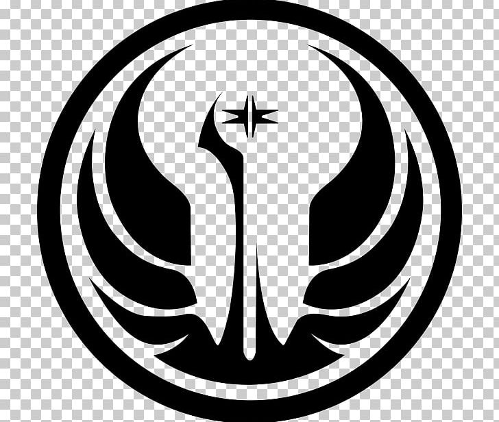 Star Wars: The Old Republic Jedi Sith Mandalorian PNG, Clipart, Area, Artwork, Black And White, Brand, Circle Free PNG Download