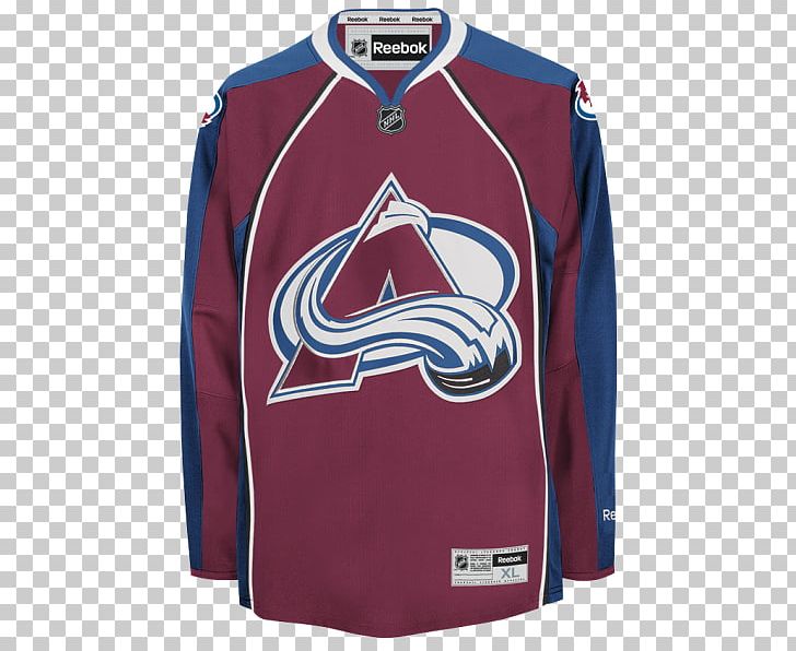 Colorado Avalanche National Hockey League Hockey Jersey NHL Uniform PNG, Clipart, Active Shirt, Adidas, Blue, Brand, Brands Free PNG Download