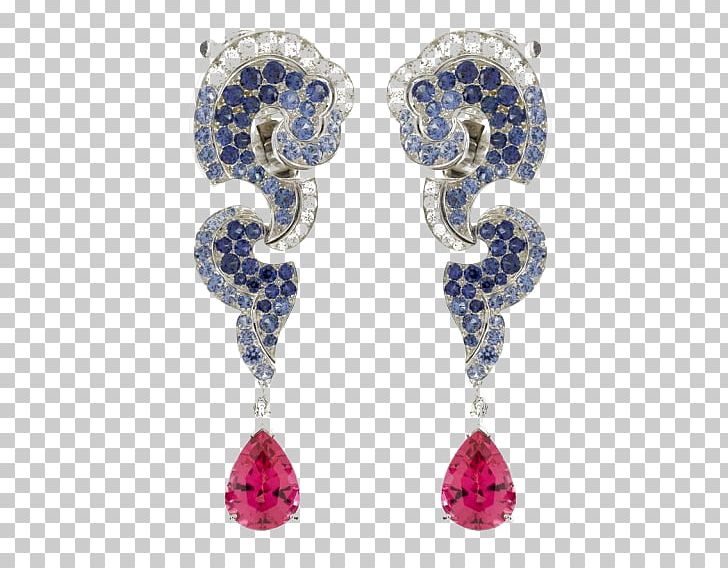 Earring Sapphire Jewellery Diamond Gemstone PNG, Clipart, Body Jewelry, Brooch, Brooches, Bulgari, Cameo Brooches Free PNG Download