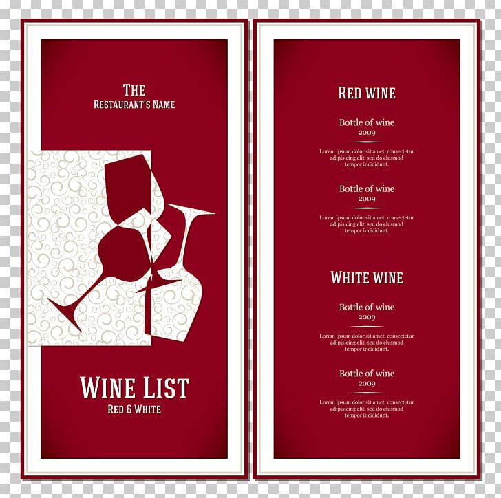 Red Wine Cafe Wine List Menu PNG, Clipart, Brand, Cafeteria, Chef, Design Vector, Drinking Free PNG Download