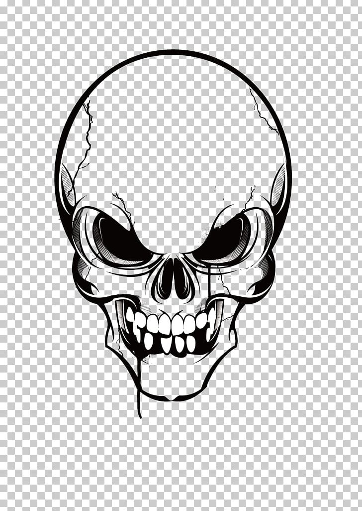 Skull PNG, Clipart, Black And White, Bone, Clip Art, Download, Drawing Free PNG Download