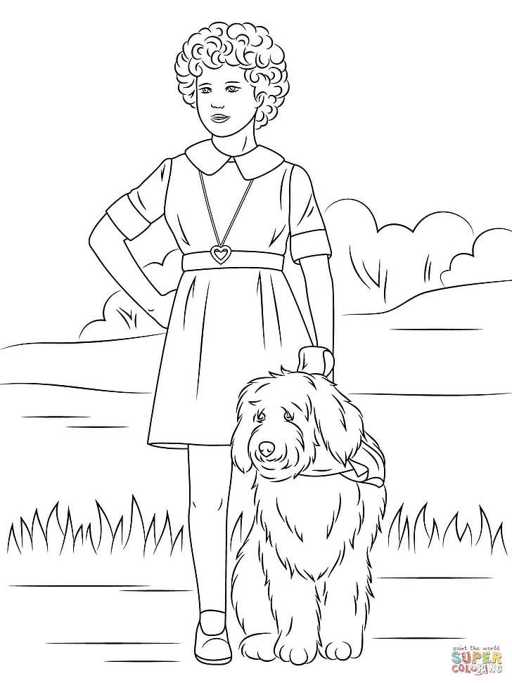 Little Orphan Annie Coloring Book Page Child PNG, Clipart, Adult, Angle, Area, Arm, Art Free PNG Download