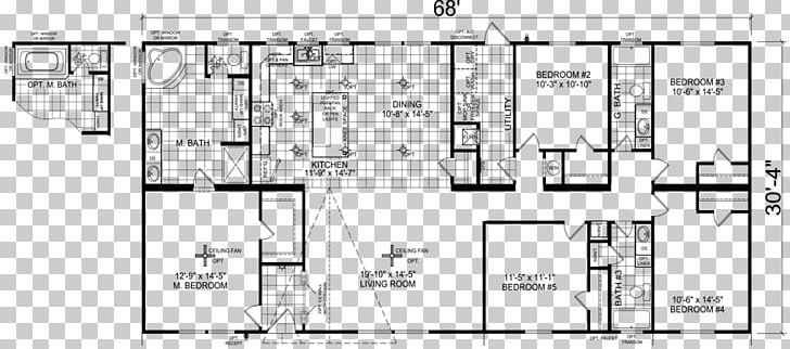 Floor Plan Mobile Home House Manufactured Housing PNG, Clipart, Angle, Arch, Area, Bedroom, Black And White Free PNG Download