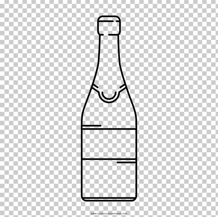 Glass Bottle Champagne Sparkling Wine Beer Bottle PNG, Clipart, Angle, Area, Beer, Beer Bottle, Black And White Free PNG Download