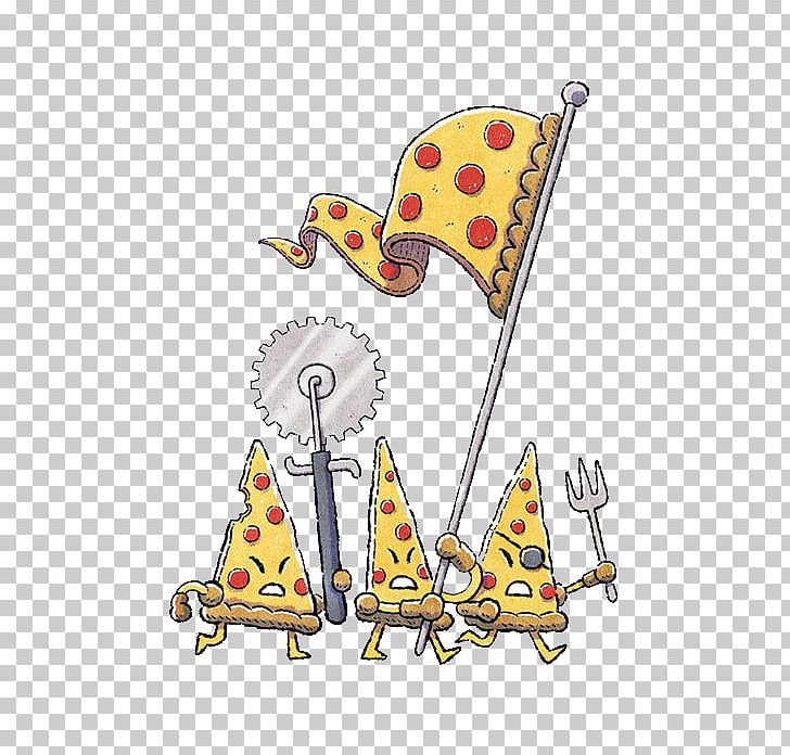 Pizza Pizza Hot Dog Sausage Junk Food PNG, Clipart, Area, Art, Cartoon, Cartoon Pizza, Culinary Art Free PNG Download