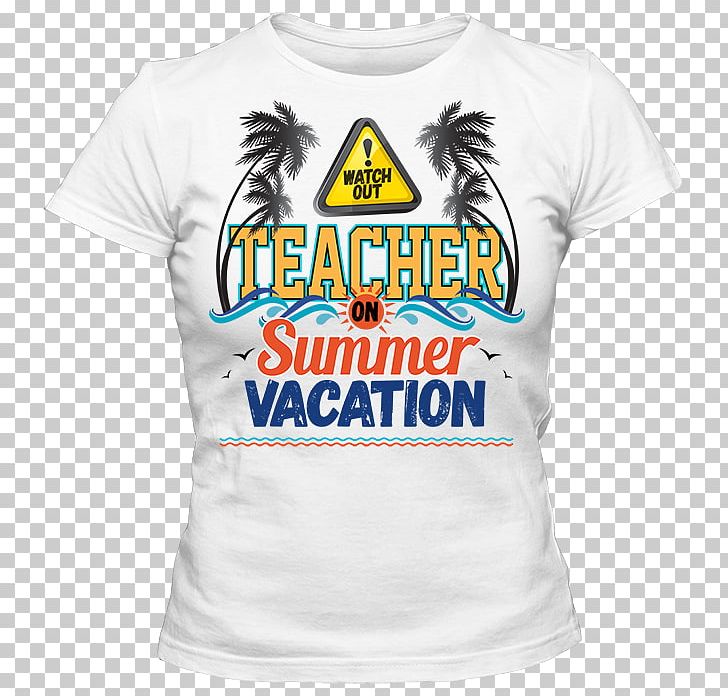 T-shirt Summer Vacation School Teacher PNG, Clipart, Active Shirt, Bluza, Brand, Clothing, Gift Free PNG Download