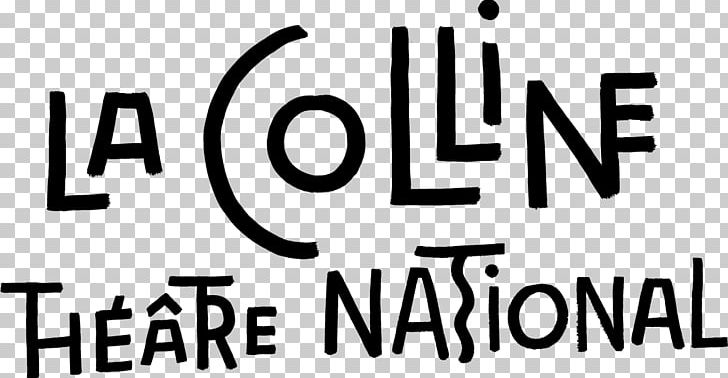 Théâtre National De La Colline Logo Theater PNG, Clipart, Area, Black, Black And White, Black M, Brand Free PNG Download