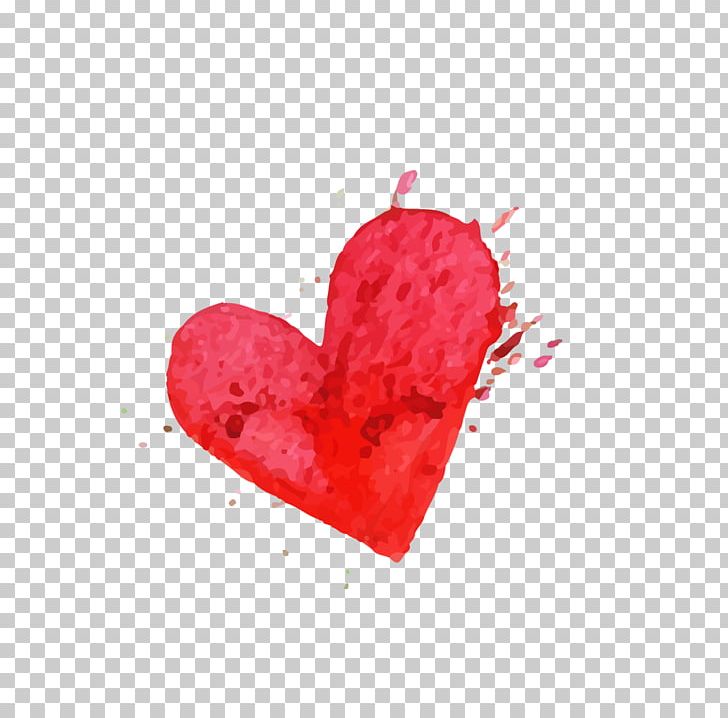 Red Watercolor Painting Drawing PNG, Clipart, Broken Heart, Download, Draw, Geometric Shapes, Heart Free PNG Download