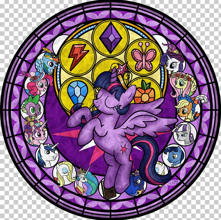 Twilight Sparkle Window Princess Luna Stained Glass Sunset Shimmer PNG, Clipart, Equestria, Fictional Character, Furniture, Glass, Material Free PNG Download