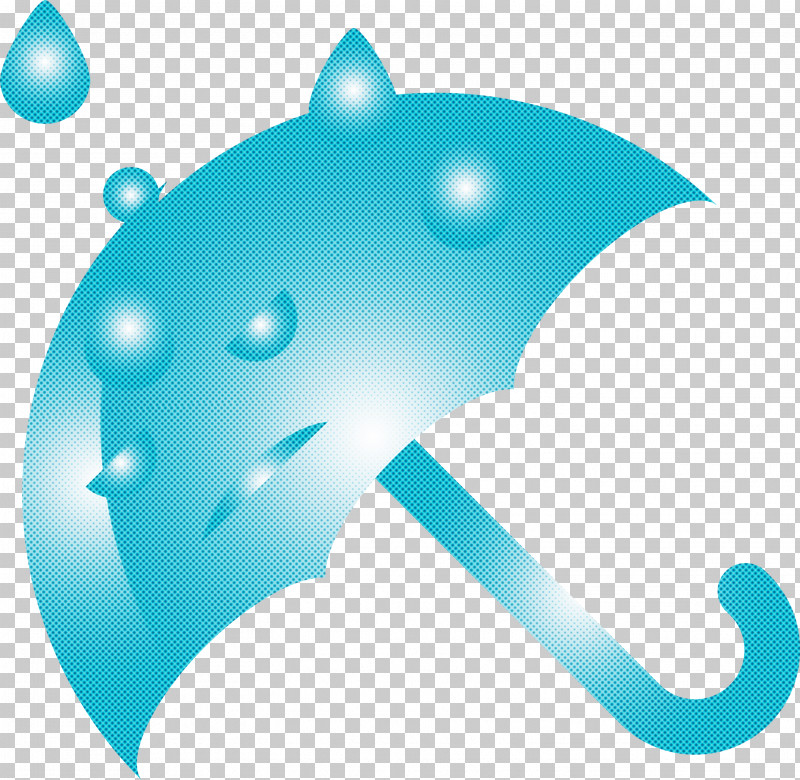 Umbrella Rain PNG, Clipart, Aqua, Blue, Dolphin, Logo, Smile Free PNG Download