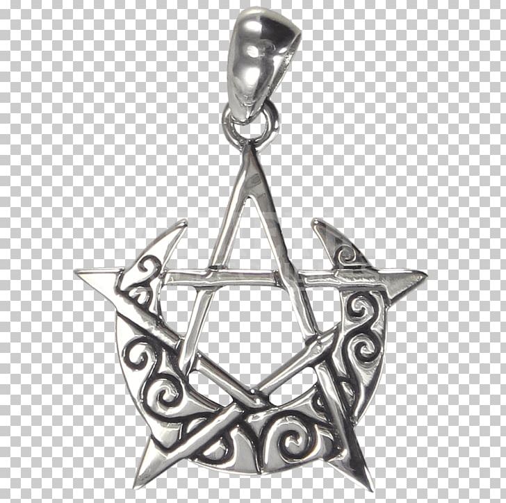 Locket Earring Silver Pentacle Pentagram PNG, Clipart, Amulet, Anchor, Body Jewelry, Charms Pendants, Earring Free PNG Download