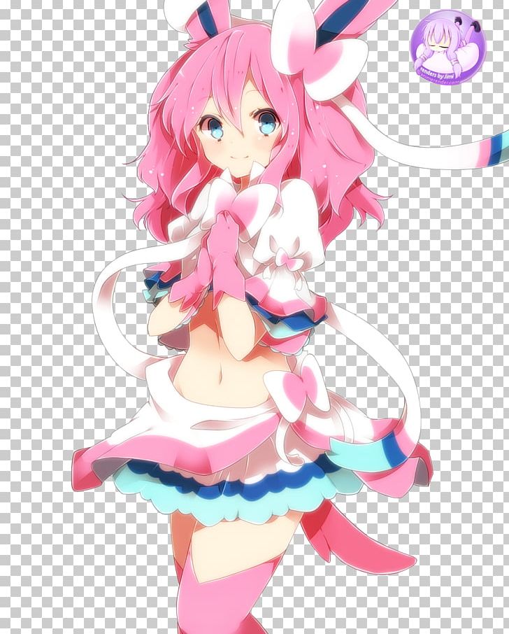 Moe Anthropomorphism Sylveon Eevee Pokémon Espeon PNG, Clipart, Anime, Anthropomorphism, Costume, Doll, Eevee Free PNG Download