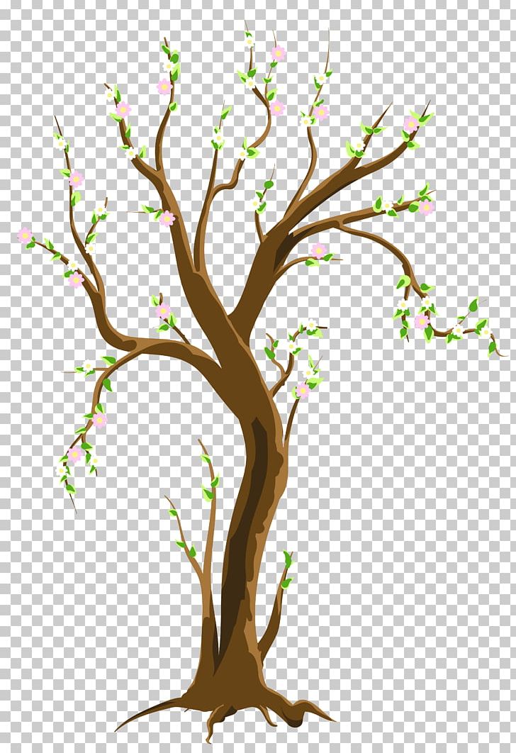 Tree Spring PNG, Clipart, Art, Branch, Cartoon, Digital Image, Flora Free PNG Download