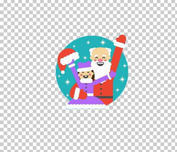 Santa Claus Christmas Greeting Card Illustration PNG, Clipart, Area, Art, Blue, Cartoon, Christmas Free PNG Download
