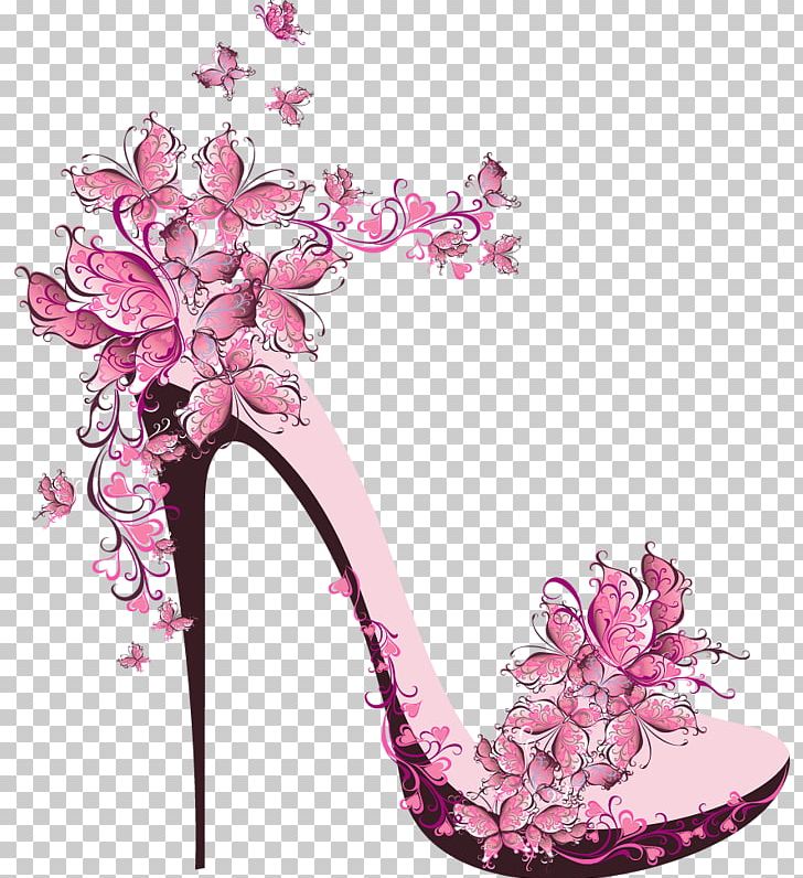 High-Heel Wedding Church High-heeled Shoe Stock Photography PNG, Clipart, Ballet Flat, Blossom, Cherry Blossom, Floral Design, Flower Free PNG Download