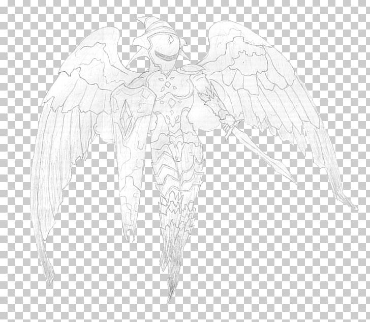 Line Art Feather Invertebrate Sketch PNG, Clipart, Angel, Artwork, Black And White, Costume Design, Drawing Free PNG Download