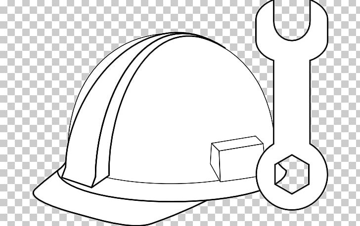 Construction Hard Hats Tool PNG, Clipart, Angle, Artwork, Baustelle, Black, Black And White Free PNG Download