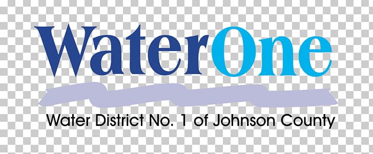 WaterOne Logo Brand Product Public Utility PNG, Clipart, Area, Blue, Brand, County, Johnson County Kansas Free PNG Download