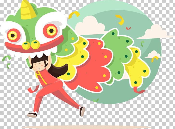 Lion Dance Dragon Dance Chinese New Year PNG, Clipart, Cartoon, Chinoiserie, Dance, Download, Festival Free PNG Download