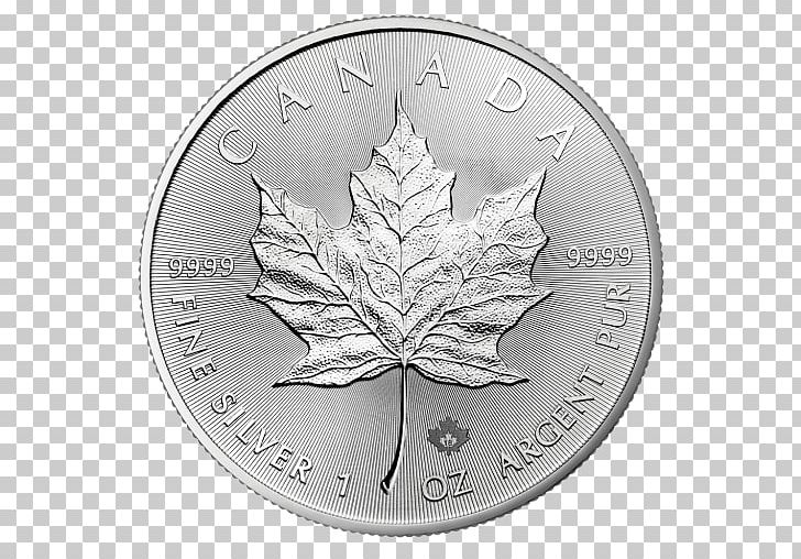 Canadian Silver Maple Leaf Canadian Gold Maple Leaf Silver Coin Bullion Coin PNG, Clipart, American Silver Eagle, Black And White, Bullionbypost, Bullion Coin, Canadian Gold Maple Leaf Free PNG Download