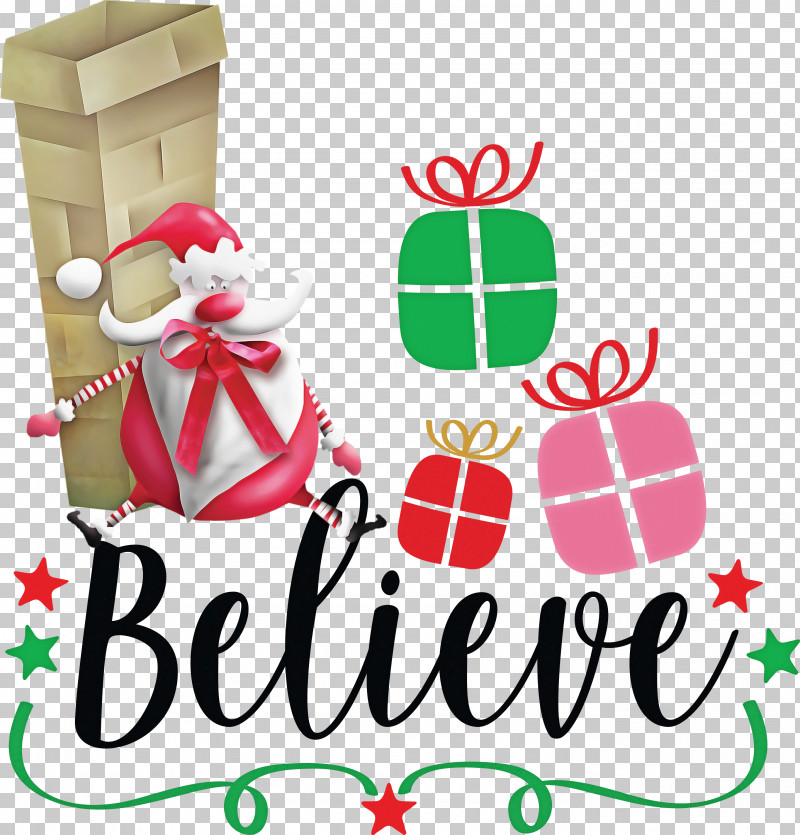 Believe Santa Christmas PNG, Clipart, Believe, Christmas, Christmas Day, Christmas Ornament, Christmas Ornament M Free PNG Download