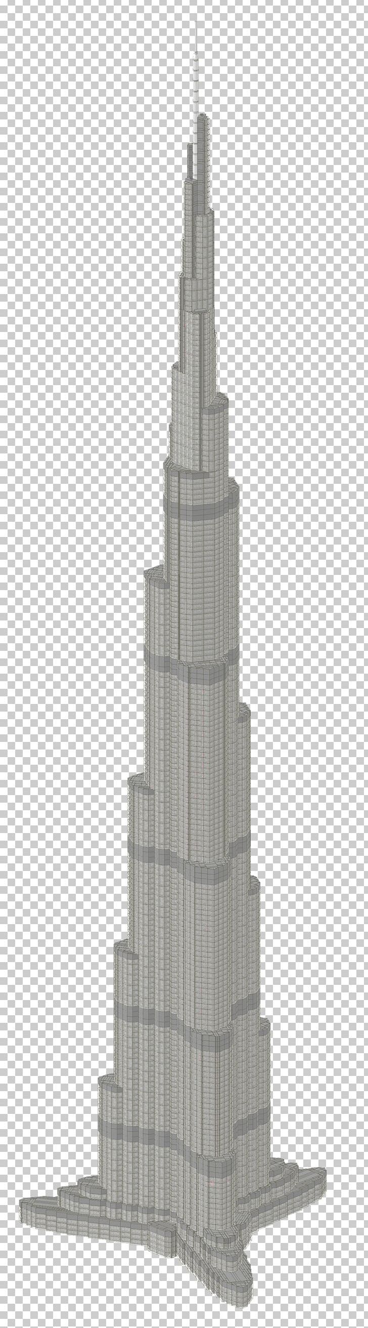 Burj Khalifa Steeple Black And White Skyscraper PNG, Clipart, Architecture, Background, Black, Black And White, Building Free PNG Download