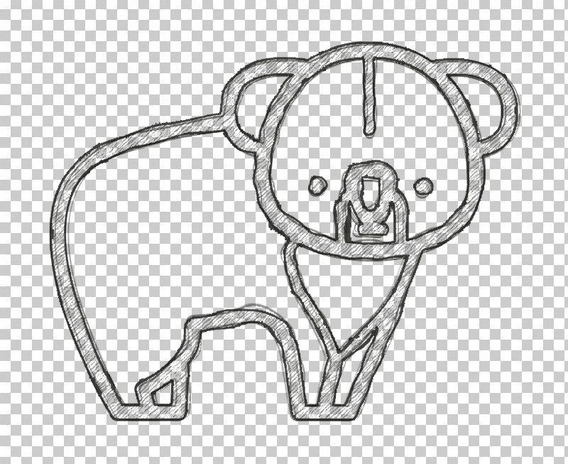 Koala Icon Forest Animals Icon PNG, Clipart, Forest Animals Icon, Koala Icon, Line Art, Walking Shoe Free PNG Download