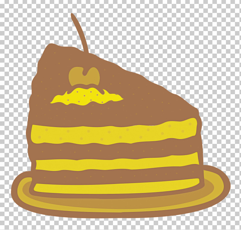 Dessert Cake PNG, Clipart, Cake, Cakem, Dessert, Hat, Yellow Free PNG Download