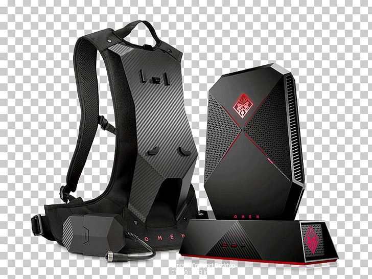 Hewlett-Packard OMEN X By HP Compact Desktop VR Backpack PA1000-000 Backpack Harness Desktop Computers Laptop PNG, Clipart, Backpack, Computer, Desktop Computers, Electronic Device, Gaming Computer Free PNG Download