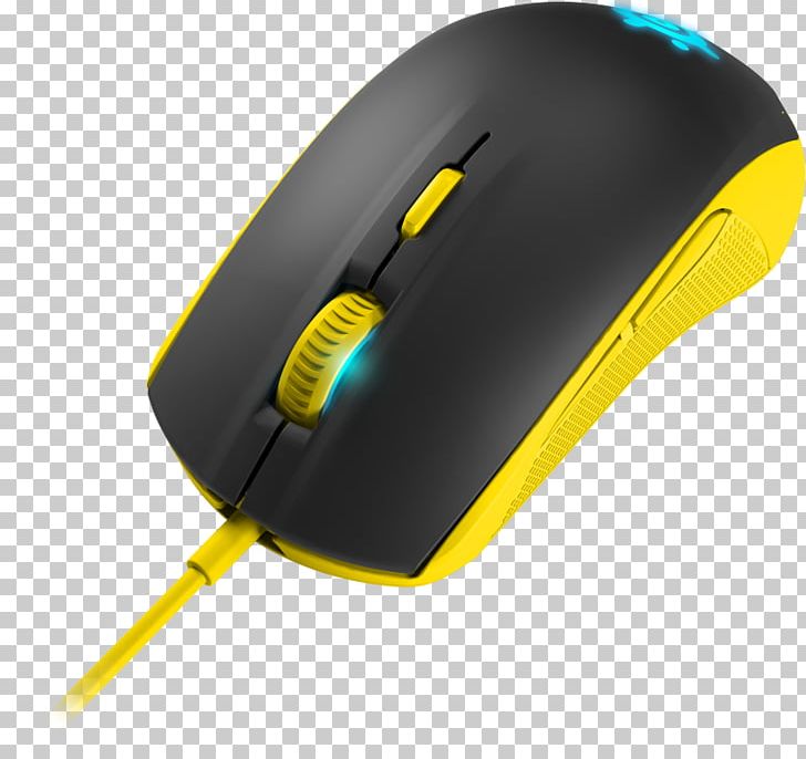 Computer Mouse Yellow RGB Color Model SteelSeries PNG, Clipart, Color, Computer, Computer, Computer Mouse, Consumer Electronics Free PNG Download