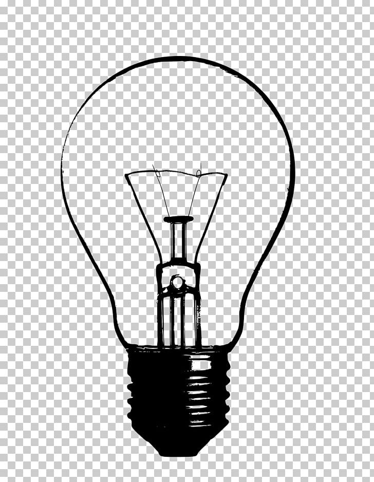 Incandescent Light Bulb Lamp PNG, Clipart, Black And White, Chandelier, Computer Icons, Drawing, Home Building Free PNG Download