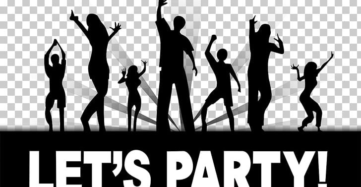 Party T-shirt PNG, Clipart, Black And White, Brand, Dance Party, Desktop Wallpaper, Friendship Free PNG Download