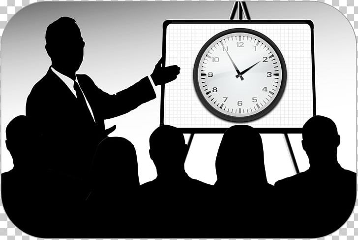Meeting Marketing Punctuality Leadership Management PNG, Clipart, Black And White, Business, Businessperson, Clock, Communication Free PNG Download