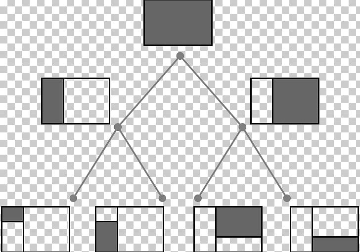 K-d Tree Data Structure Quadtree PNG, Clipart, Angle, Area, Black, Black And White, Brand Free PNG Download