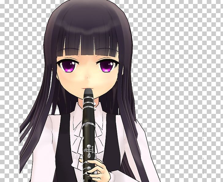Anime Clarinet Chibi Mangaka Saxophone PNG, Clipart, Aflat Clarinet, Anime, Anime Girl, Anime Music Video, Black Hair Free PNG Download