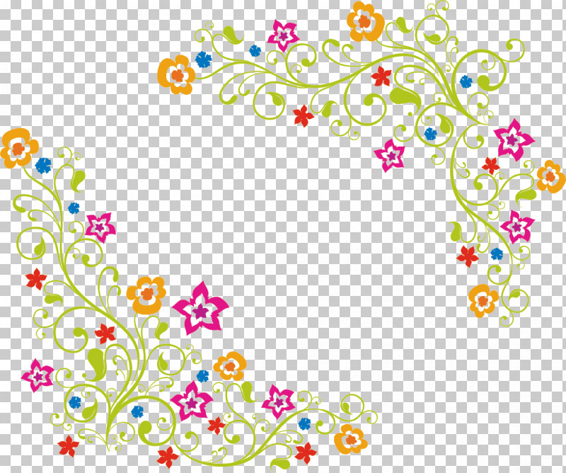 Flower Frame Floral Frame PNG, Clipart, Floral Design, Floral Frame, Flower Frame, Ornament, Pedicel Free PNG Download
