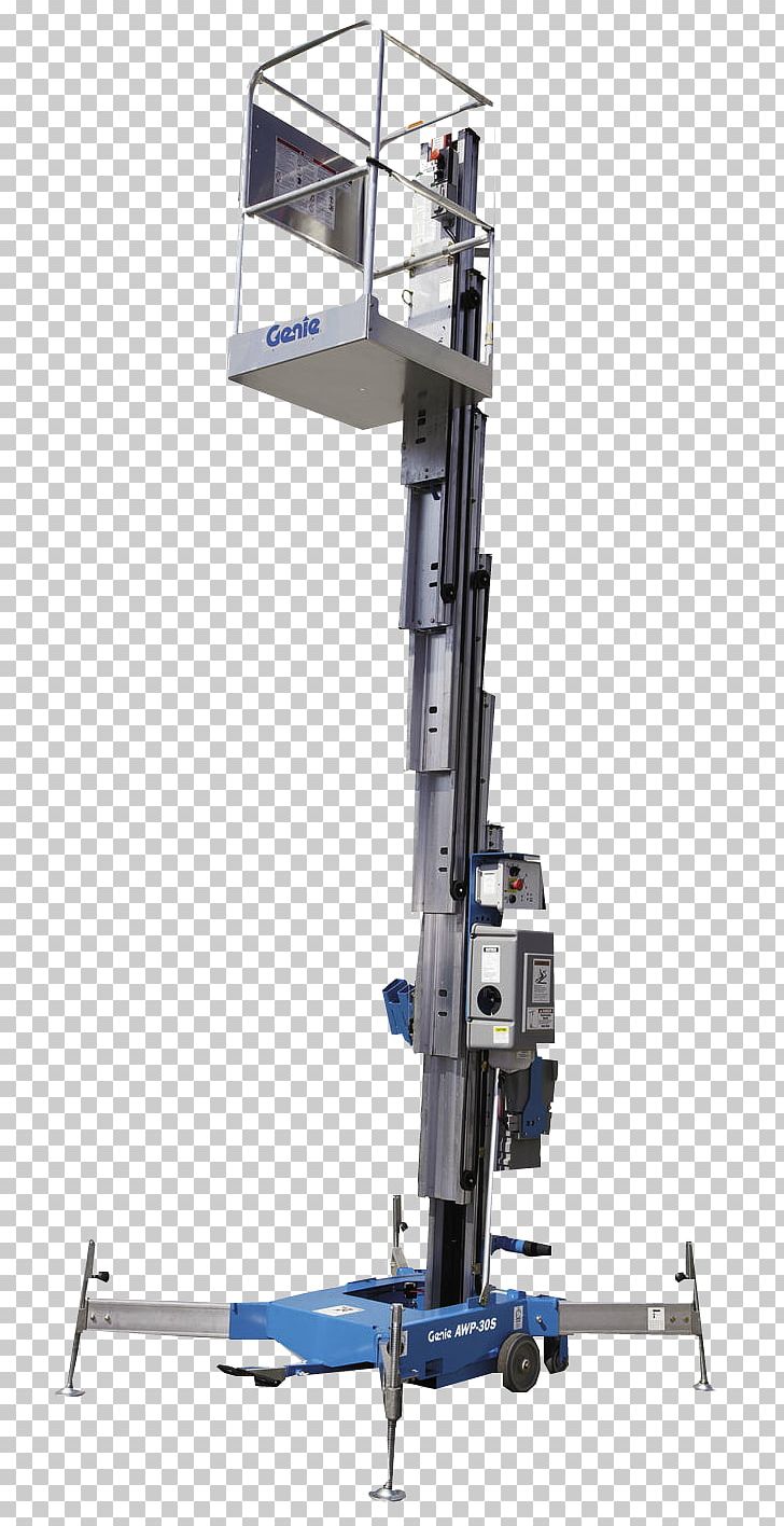 Aerial Work Platform Genie Elevator Forklift Heavy Machinery PNG, Clipart, Aerial Work Platform, Angle, Awp, Belt Manlift, Construction Free PNG Download