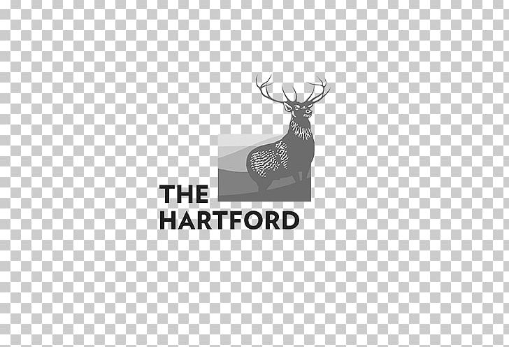 Reindeer Hartford Logo Antler Font PNG, Clipart, Antler, Black, Black And White, Brand, Cartoon Free PNG Download