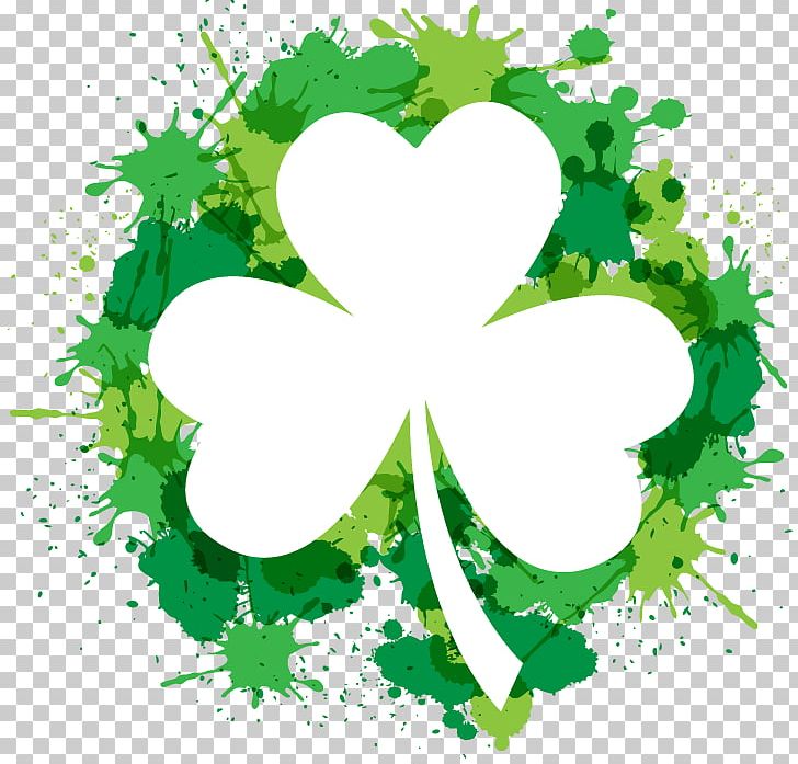 Shamrock Saint Patricks Day PNG, Clipart, Branch, Clover, Clover Vector, Draw, Drawings Free PNG Download