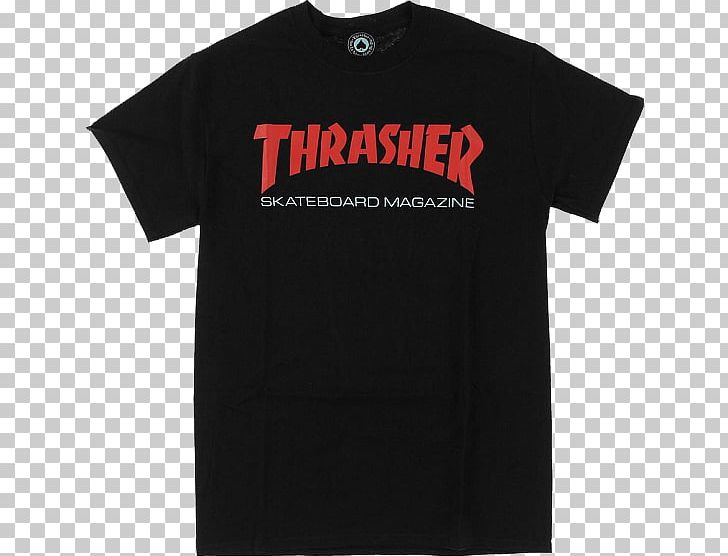 T-shirt Thrasher Presents Skate And Destroy Hoodie PNG, Clipart, Active Shirt, Aloha Shirt, Angle, Black, Brand Free PNG Download