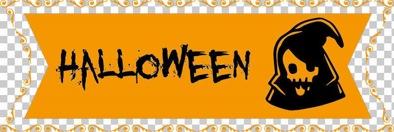 Happy Halloween Banner PNG, Clipart, Cartoon, Happiness, Happy Halloween Banner, Logo, Meter Free PNG Download