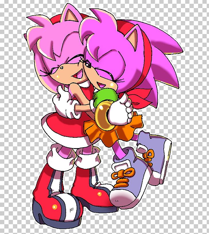 Amy Rose Sonic CD Sonic Generations Sonic The Fighters Sonic The Hedgehog PNG, Clipart, Amy, Amy Rose, Art, Artwork, Cartoon Free PNG Download